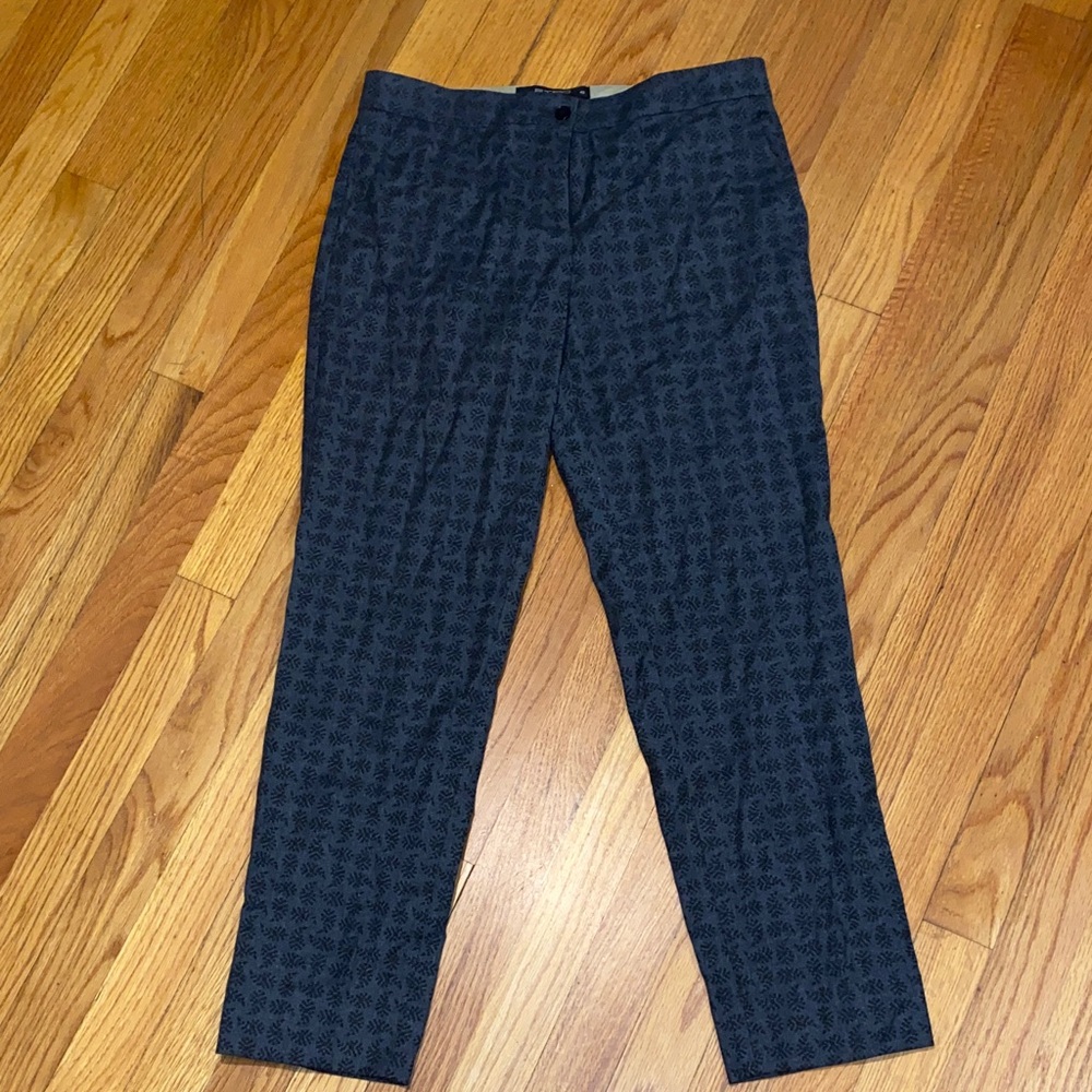 Etro Paisley Print Wool Blend Pants